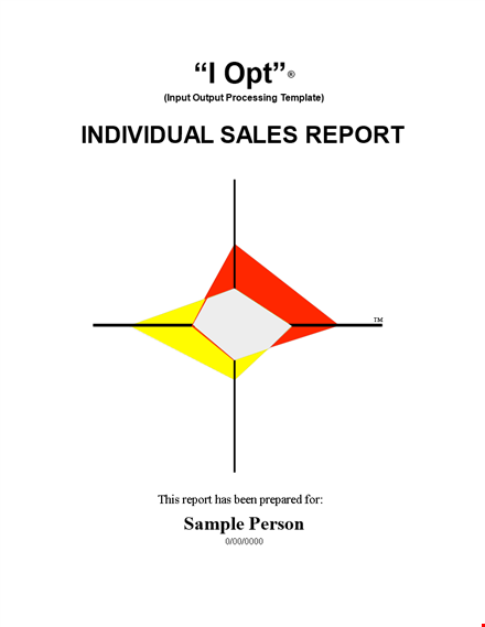 individual sales performance report template