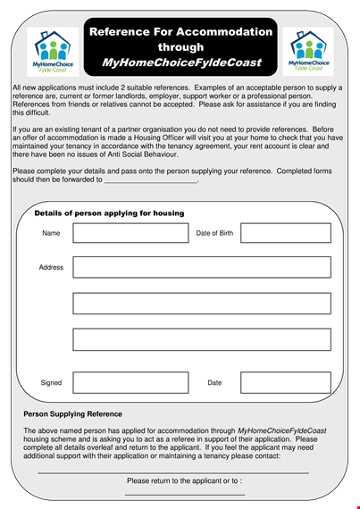 landlord reference letter template