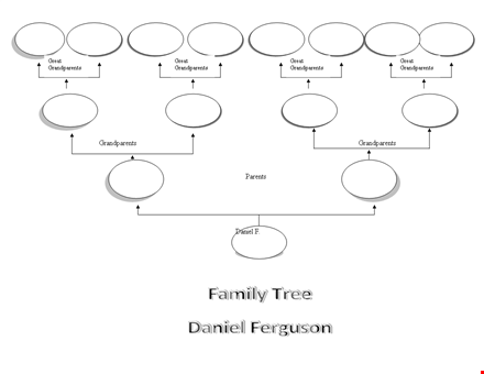 create your family tree with our free template | include grandparents template