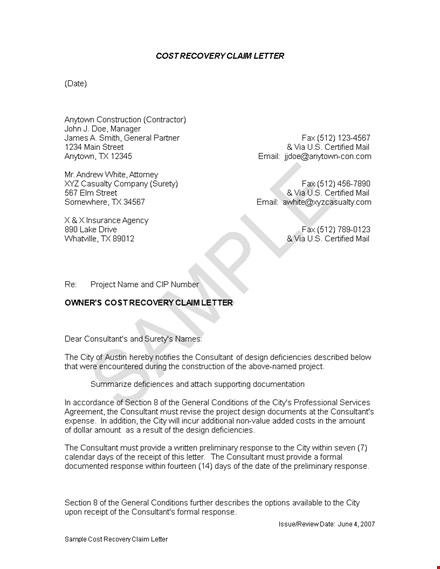 claim appeal letter template