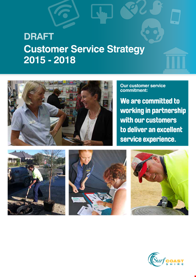 customer service strategy template template