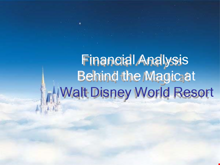 financial analysis presentation template template