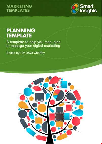 digital marketing plan template pdf template