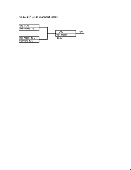 create your own tournament bracket - updated template | clark middle template
