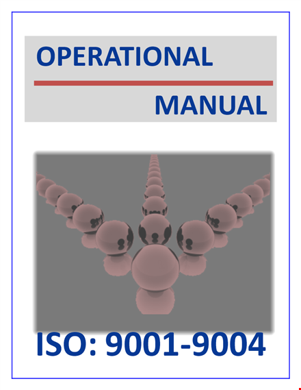 instruction manual template - create easy-to-follow user guides | document templates template