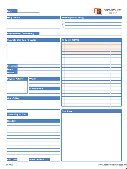 organize your daily tasks with our daily planner template template