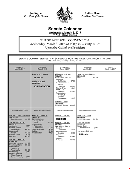 daily meeting template