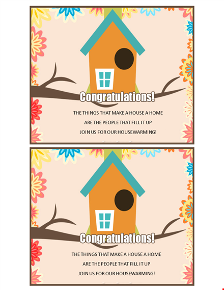 customize beautiful housewarming invitation templates template