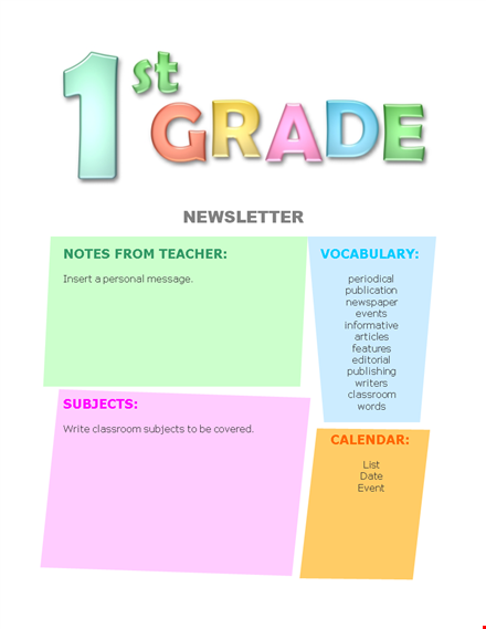 professional newsletter templates - download & customize easily template