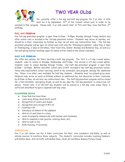 example daily schedule template word template