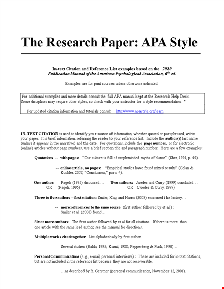 how to write a research paper in apa style - tips from experts template