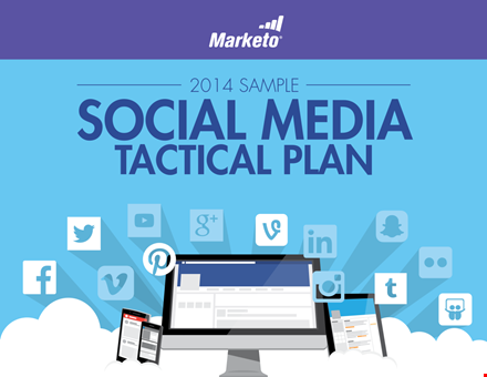 social media marketing plan template for relevant and customer-oriented objectives template