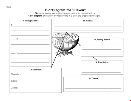 create a compelling story with our plot diagram template - free download template