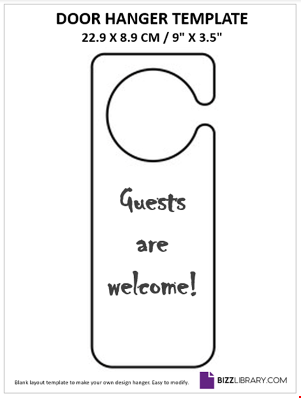 door tag template template