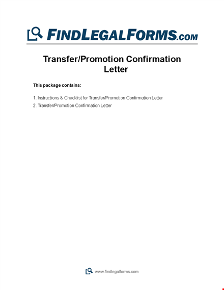 employee transfer letter format for letter, promotion, confirmation, and transfer template