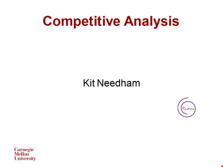 get ahead of your competitors with our competitive analysis template template