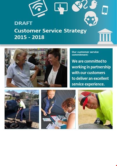 customer service strategy template for customer councils | effective service strategies template