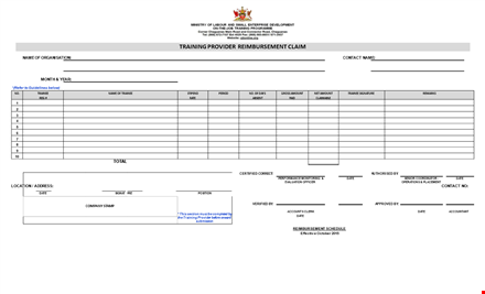 get reimbursed quickly with our provider office reimbursement form template