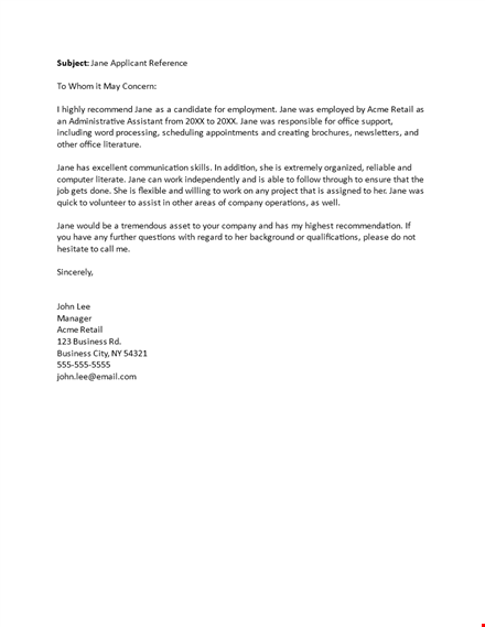 maxwell - recommendation letter from manager template | business | sales template