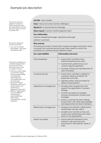 job description template with essential skills template