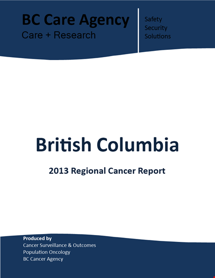 professional cover page template | columbia, cancer & more - download template