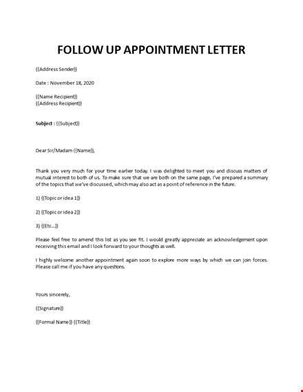 sample thank you letter after business meeting template