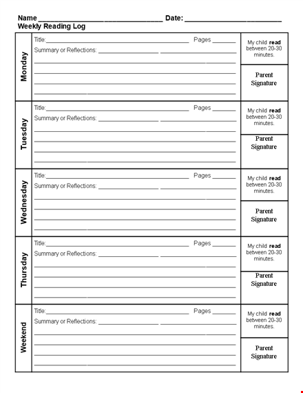 organize your reading with our reading log template - keep track of your books template