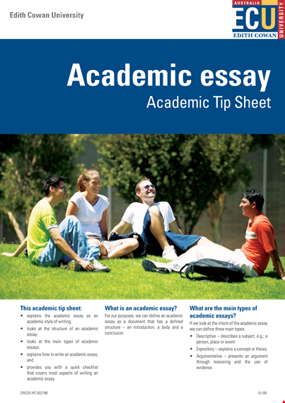 sample academic argumentative essay template