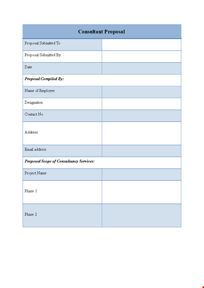 win over clients with our consulting proposal template template