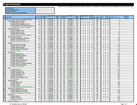 multiple project tracking template - track and manage your projects efficiently template