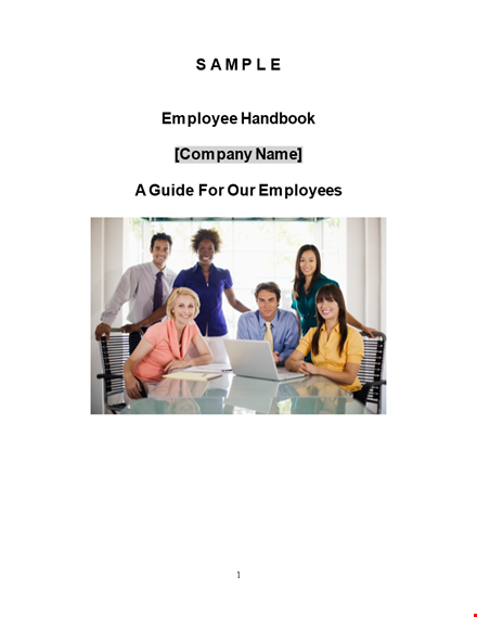 download employee handbook template for effective company policies template