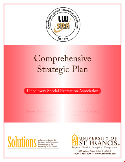comprehensive strategic fundraising plan template