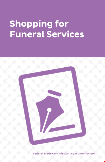 funeral planning services - choose the right casket | company name template