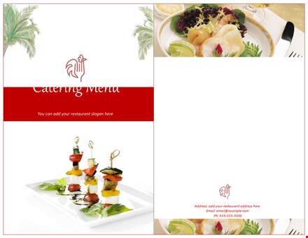 menu templates - customize and download professionally designed menus template