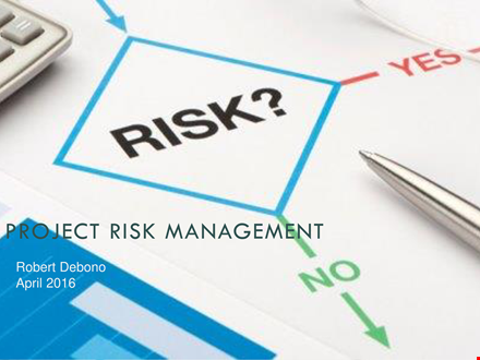 project risk management plan template