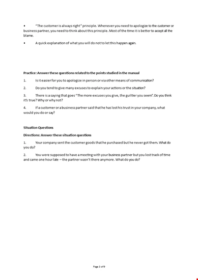 Apology letter an say things to in How to